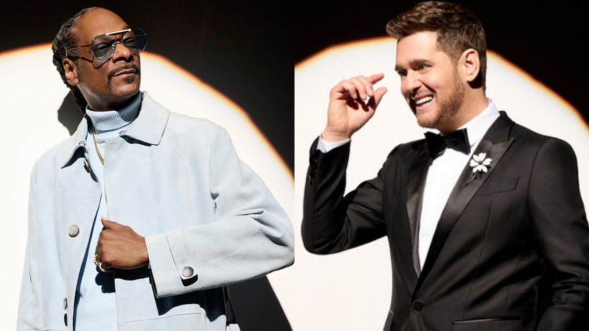 In NBC press images for The Voice Season 26, Snoop Dogg and Michael Buble are shown.