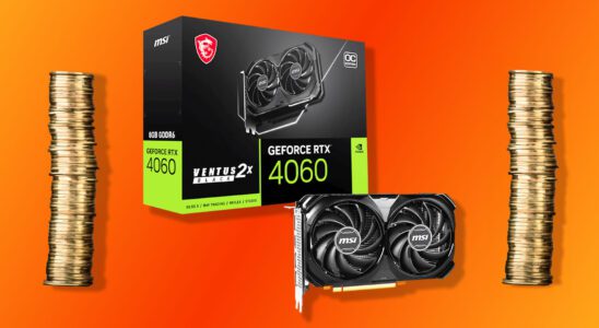 Cette offre de GPU de jeu Nvidia GeForce RTX 4060 au Royaume-Uni est exceptionnelle