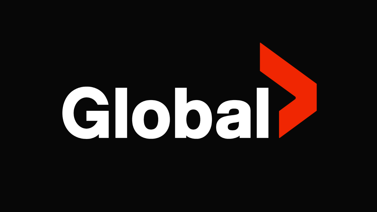 Bannière du logo de Global TV