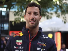 Daniel Ricciardo, pilote de réserve Red Bull.