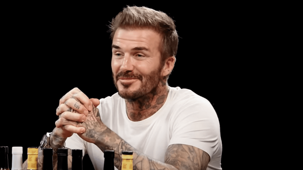 David Beckham on Hot Ones