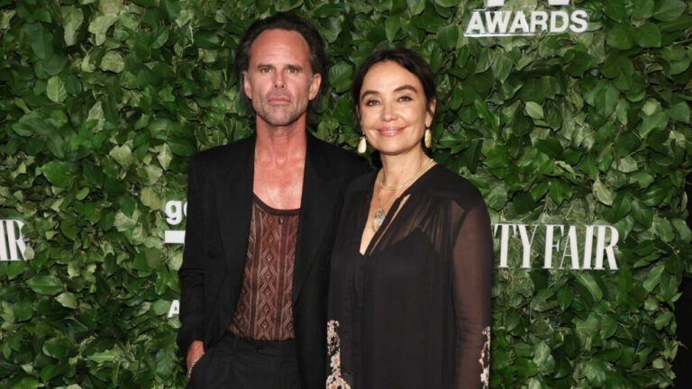 Walton Goggins and Nadia Conners attend The Inaugural Gotham TV Awards at Cipriani 25 Broadway on June 04, 2024 in New York City.