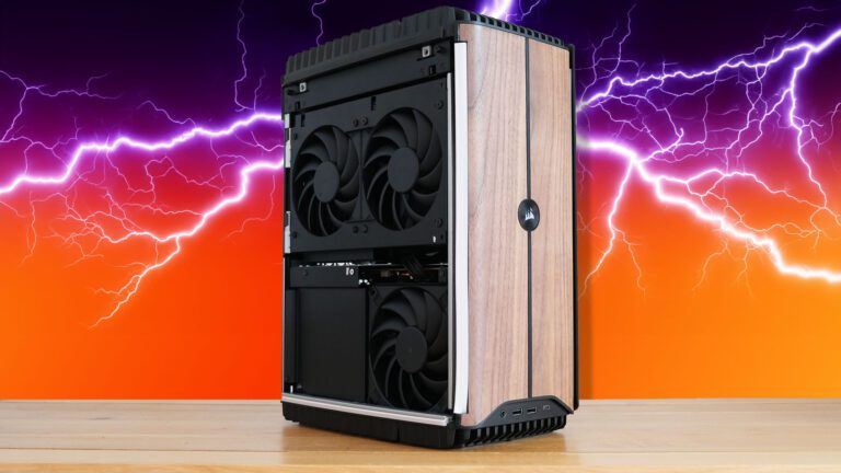 Économisez 400 $ sur ce mini PC de jeu en bois refroidi par eau de Corsair
