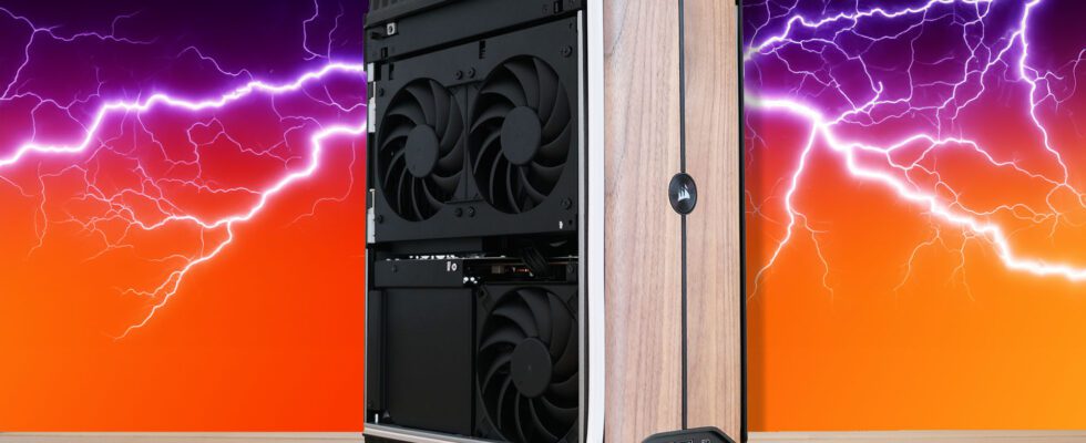 Économisez 400 $ sur ce mini PC de jeu en bois refroidi par eau de Corsair