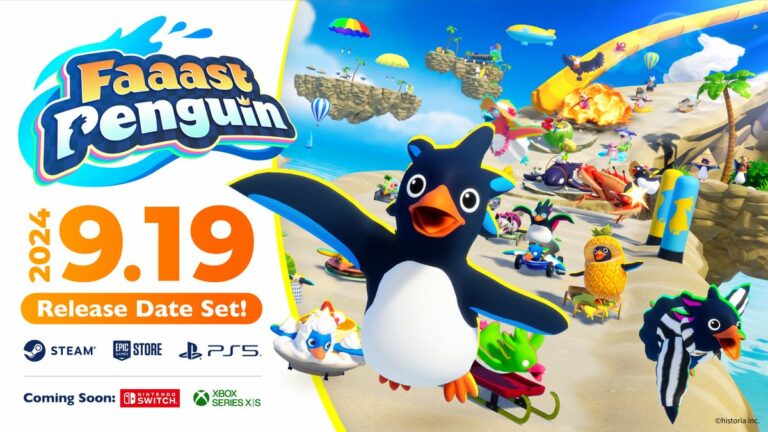 Faaast Penguin sera lancé le 20 septembre sur PS5 et PC, puis sur Xbox Series et Switch    
