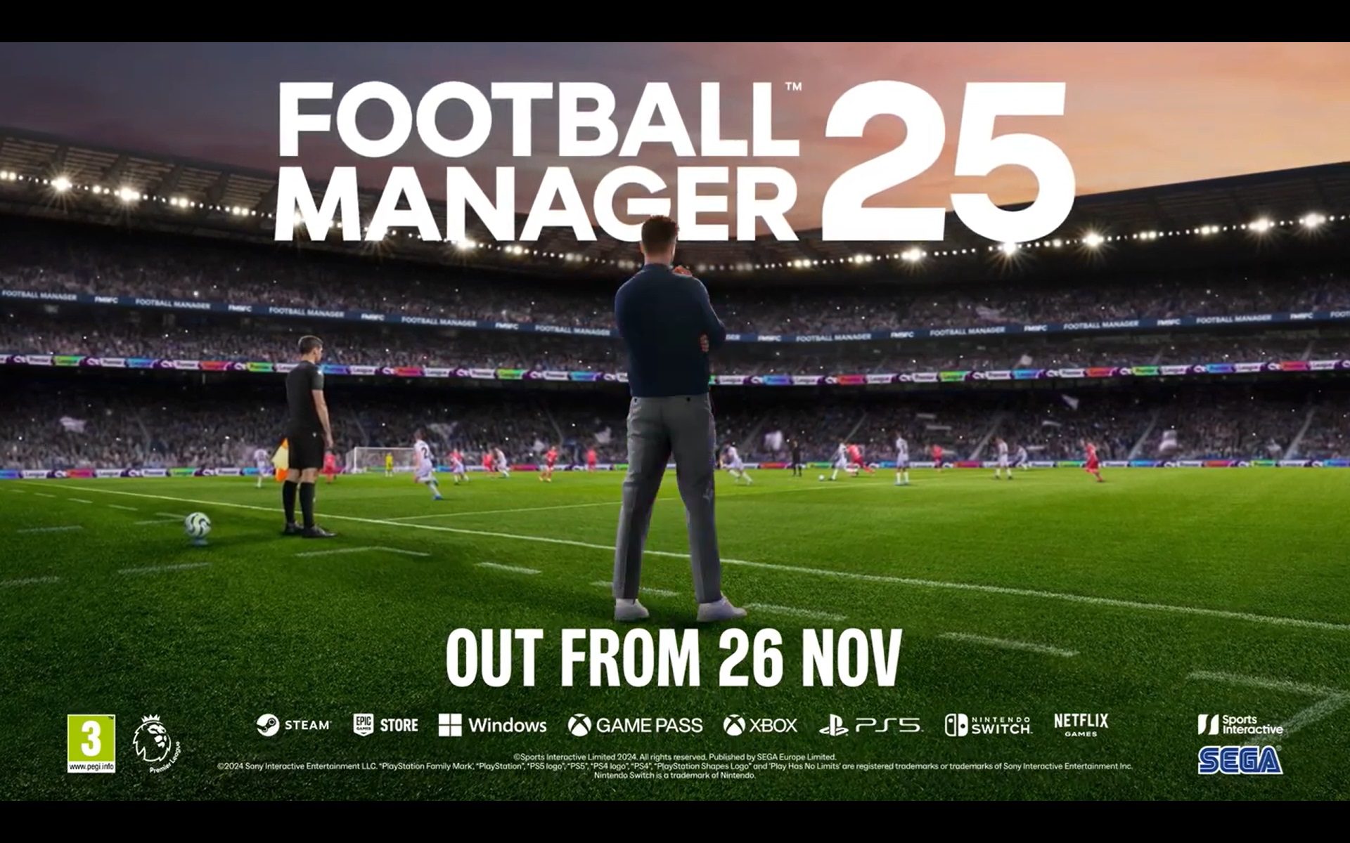 Football Manager 25 Touch arrive sur Switch
