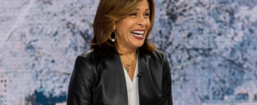 Hoda Kotb on Today with Hoda &amp; Jenna.