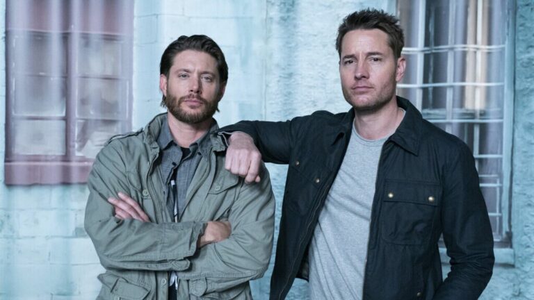 Jensen Ackles and Justin Hartley for Tracker Season 1x12 