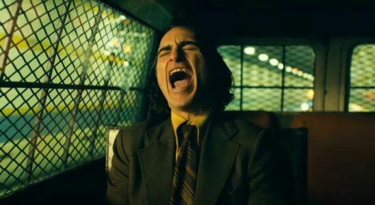 Joaquin Phoenix as Arthur Fleck, aka Joker, in Joker: Folie A Deux.