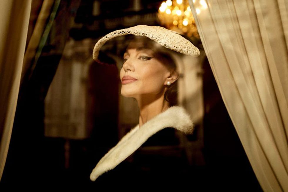 Angelina Jolie dans le rôle de Maria Callas, Maria