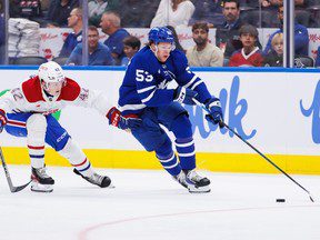 La formation de départ projetée et quelques Leafs marginaux se rendent à Bracebridge pour les vacances de camp