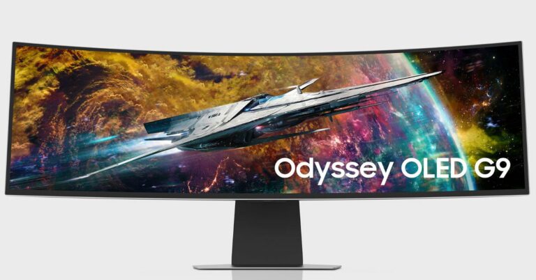 Le Samsung G9 OLED de 49 pouces est à 700 $ de réduction avec un deuxième moniteur offert