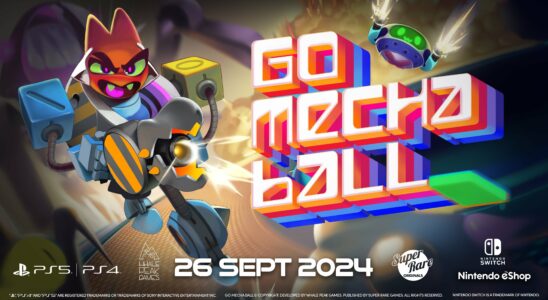 Le jeu de tir à deux joysticks de style arcade Go Mecha Ball arrive sur PS5, PS4 et Switch le 26 septembre