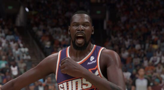 An image of Kevin Durant in NBA 2K25