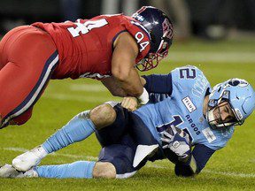 Les Redblacks d’Ottawa cherchent à garder Chad Kelly et les Argonauts de Toronto au sol