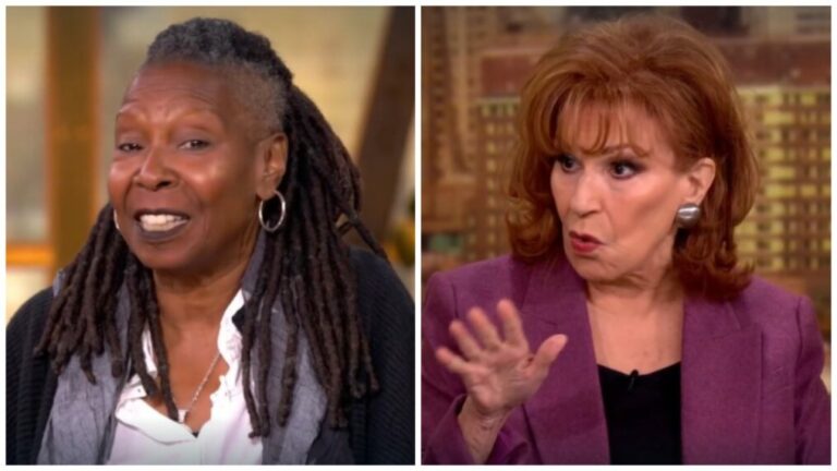 Whoopi Goldberg and Joy Behar on The View