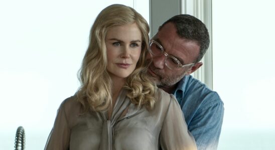 Nicole Kidman and Liev Schreiber keep up appearances in Netflix's The Perfect Couple.