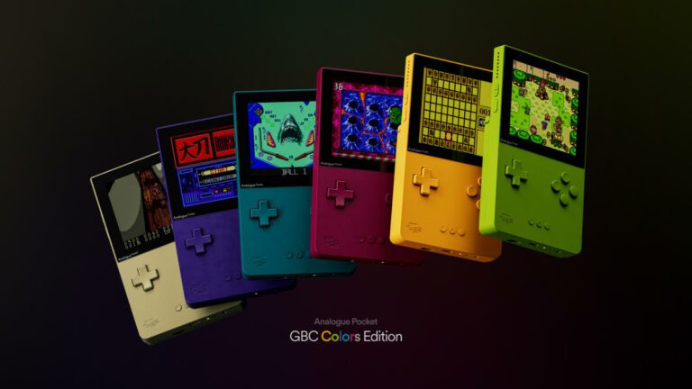 Les dernières consoles Pocket en édition limitée d’Analogue s’inspirent de la Game Boy Color