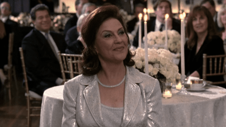 Emily Gilmore at her wedding in Gilmore Girls