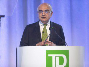 L’héritage de Masrani à la TD Bank sera entaché par l’échec d’une acquisition majeure