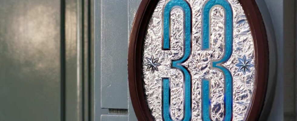 Club 33 outdoor sign