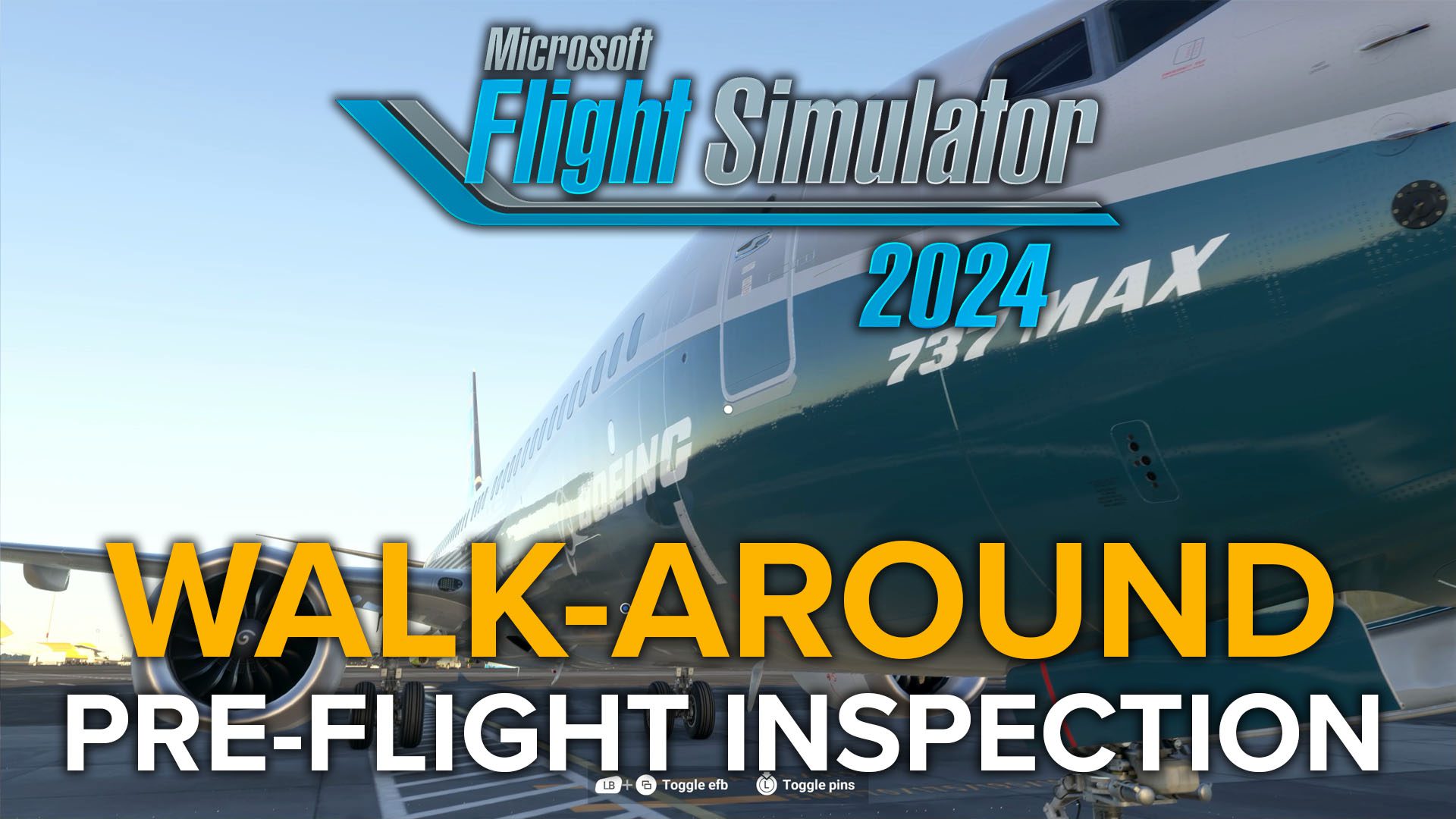 Microsoft Flight Simulator 2024 – Regardez la fonctionnalité de présentation immersive avec un Boeing 737 MAX
