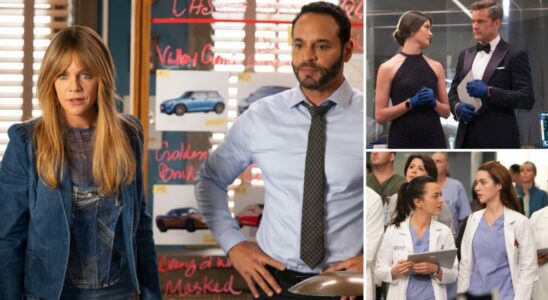 Kaitlin Olson and Daniel Sunjata in