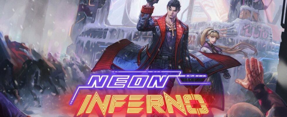 Neon Inferno, un run-and-gun et un jeu de tir en galerie en 2D annoncé sur PC