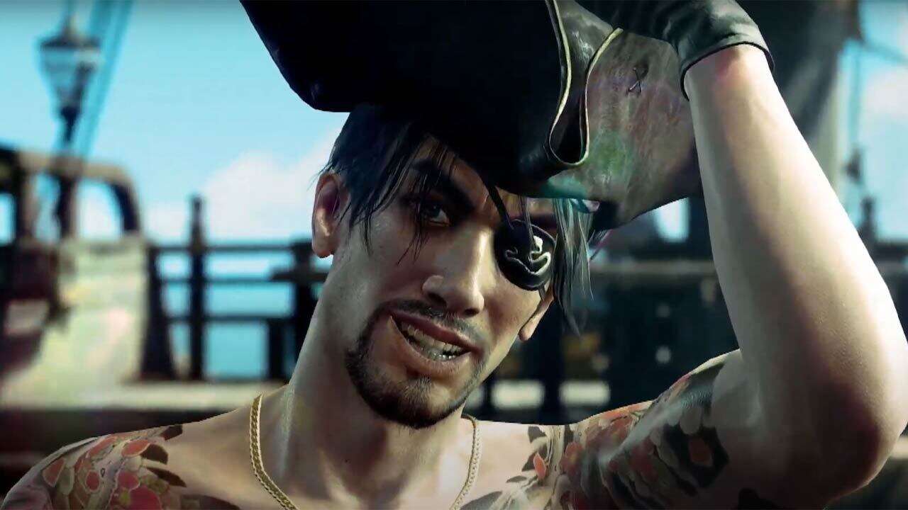 Next Like A Dragon est une aventure de pirates avec Majima
