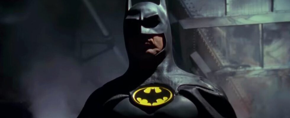 The Dark Knight appears form the shadows in 1989's &quot;Batman.&quot;