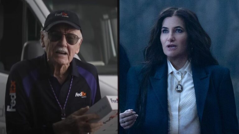 Où un camée de Stan Lee pourrait-il tenir dans Agatha depuis le début ? Kathryn Hahn et les acteurs ont des suggestions parfaites
