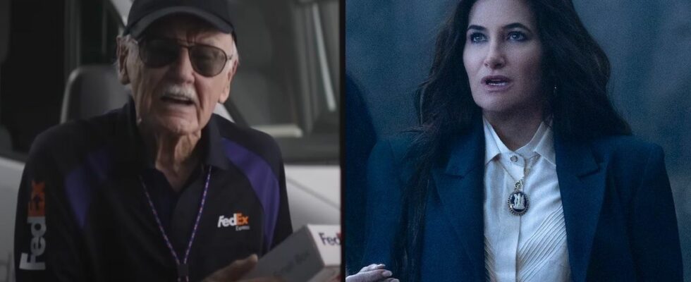 Où un camée de Stan Lee pourrait-il tenir dans Agatha depuis le début ? Kathryn Hahn et les acteurs ont des suggestions parfaites