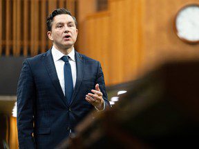 Pierre Poilievre dit non à un projet « radical » d’assurance-médicaments lors du débat à la Chambre des communes