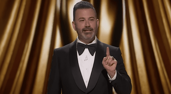 Jimmy Kimmel hosting the Oscars in 2024