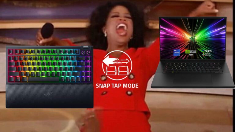 Razer vient de déployer Snap Tap sur la plupart de ses claviers et ordinateurs portables
