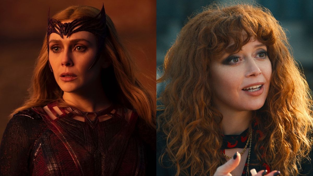 Elizabeth Olsen in Doctor Strange 2 and Natasha Lyonne in Russian Doll Season 2