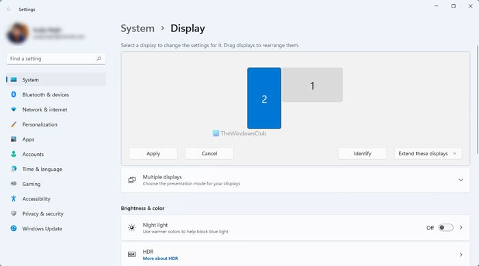 Comment configurer deux moniteurs sur Windows 11