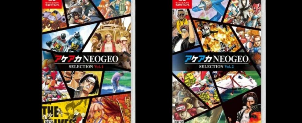 SNK annonce la sélection ACA NEOGEO Vol. 1 et Vol. 2 pour Switch