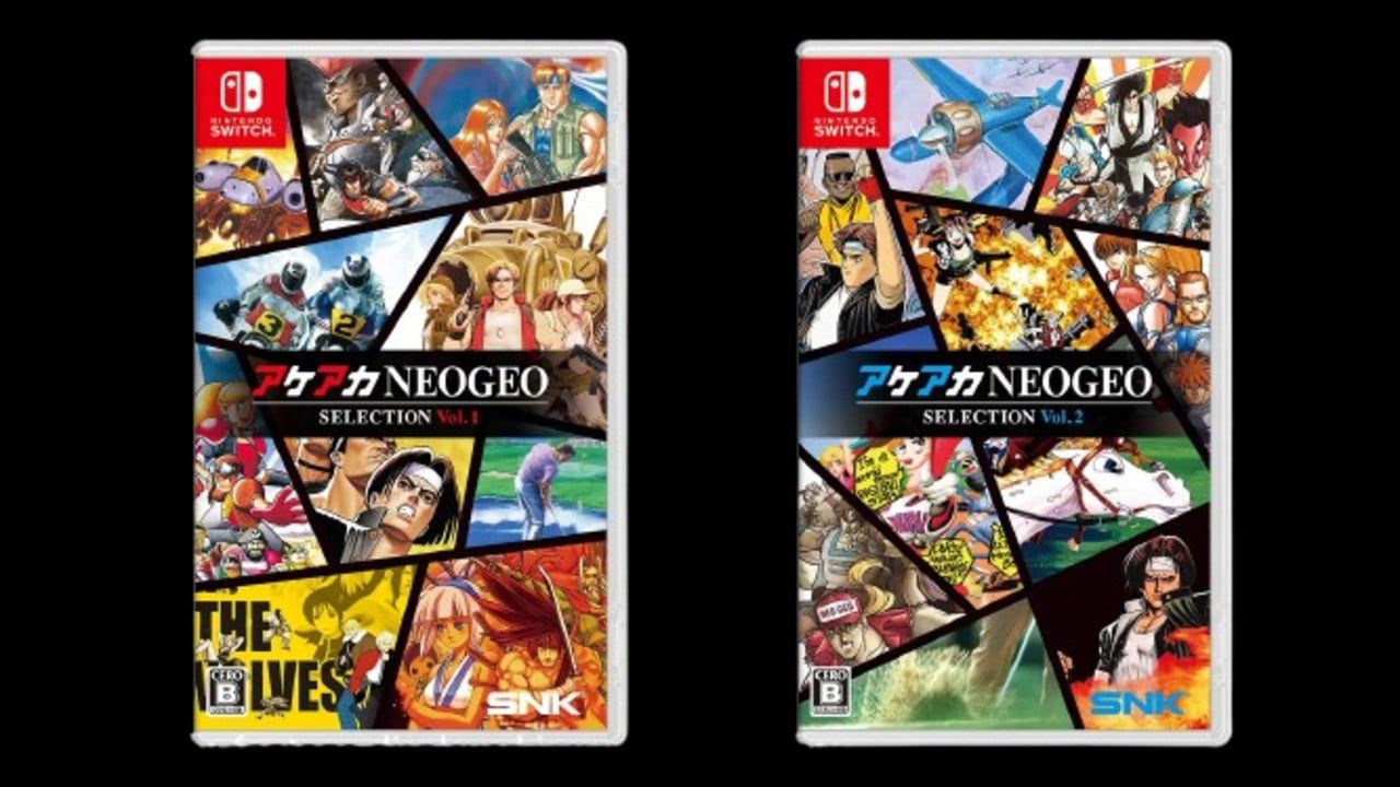 SNK annonce la sélection ACA NEOGEO Vol. 1 et Vol. 2 pour Switch
