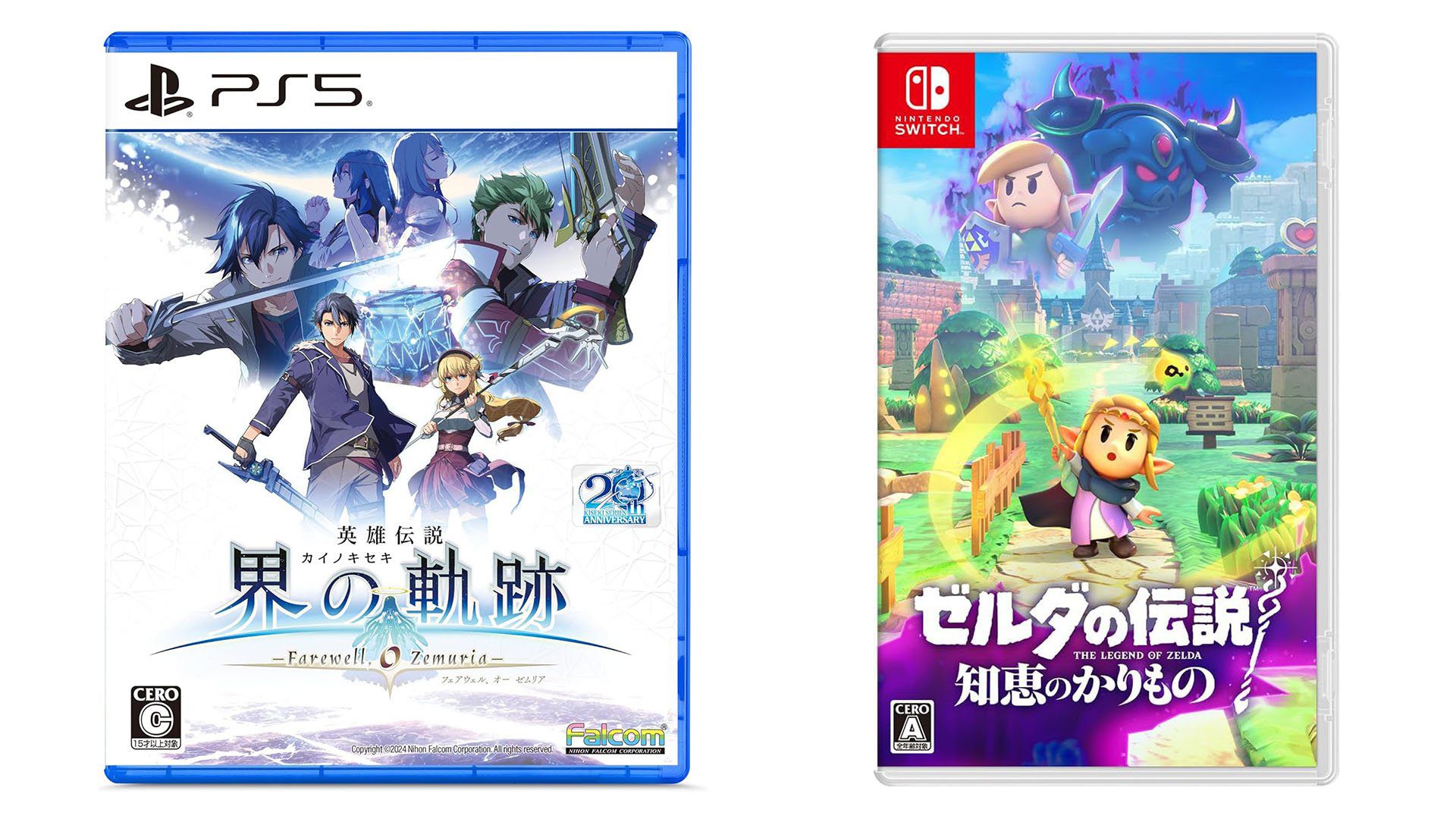 Sorties hebdomadaires de jeux japonais : The Legend of Heroes: Kai no Kiseki – Farewell, O Zemuria, The Legend of Zelda: Echoes of Wisdom, et plus    
