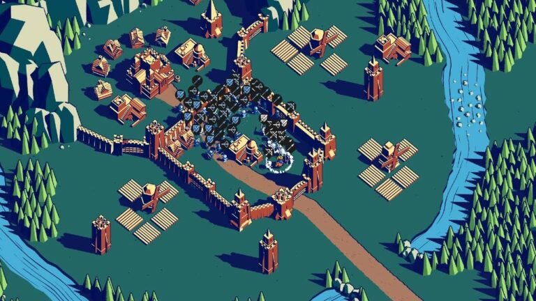 Steam Hit Thronefall obtient la date de sortie de la version complète et le port de commutation
