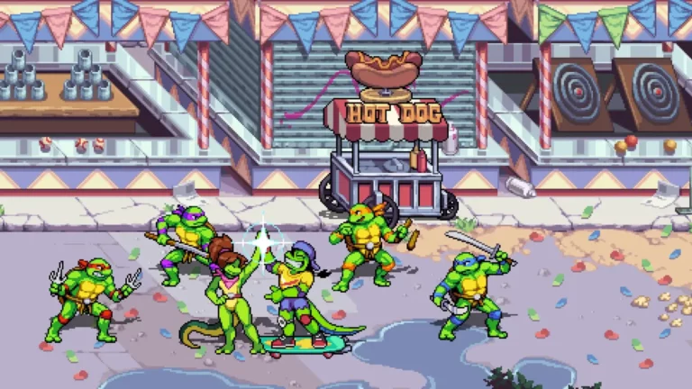 TMNT : Shredder’s Revenge : mise à jour 1.10 : le DLC Radical Reptiles et la bande-son gratuite