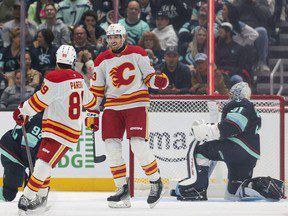 Trois points à retenir de la victoire écrasante des Flames 6-1 contre le Kraken