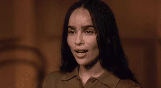 Zoë Kravitz suit les traces de Florence Pugh en portant une superbe petite robe noire transparente