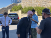 Jagmeet Singh confronte un manifestant