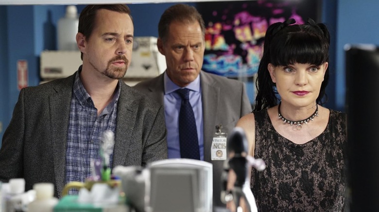 Pauley Perrette, Jack Conley, Sean Murray, NCIS