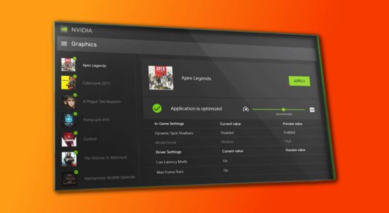 Il y a une nouvelle mise à jour importante de l'application Nvidia et la mise à niveau en vaut enfin la peine.