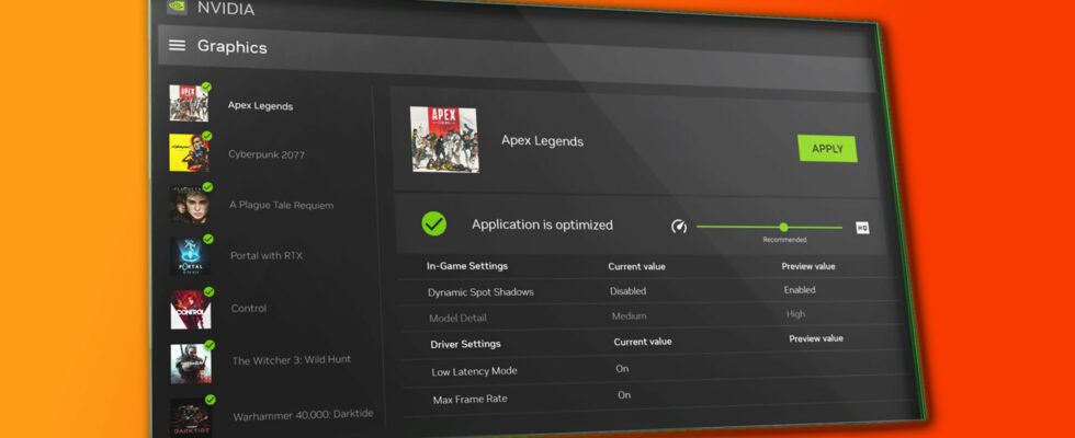Il y a une nouvelle mise à jour importante de l'application Nvidia et la mise à niveau en vaut enfin la peine.