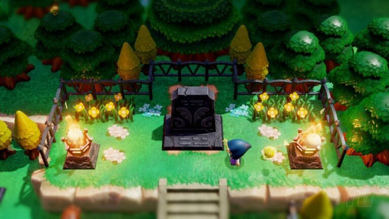 Zelda: Echoes Of Wisdom: Procédure pas à pas de Graveyard Cave – Comment appuyer sur le commutateur
