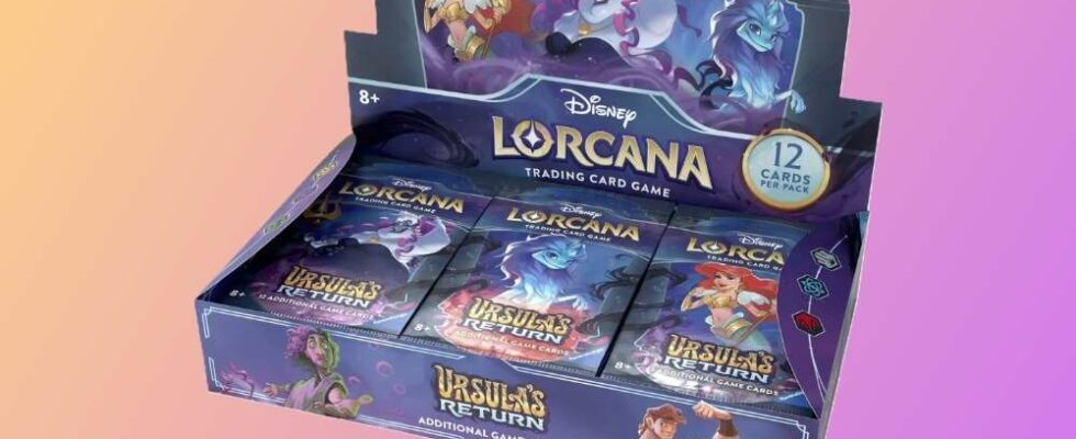 Obtenez une boîte de booster Disney Lorcana pour 80 $ aujourd'hui seulement